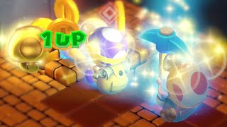 Captain Toad: Treasure Tracker - Even More Coins Galore: Super Pickaxe Walkthrough (Co-op)