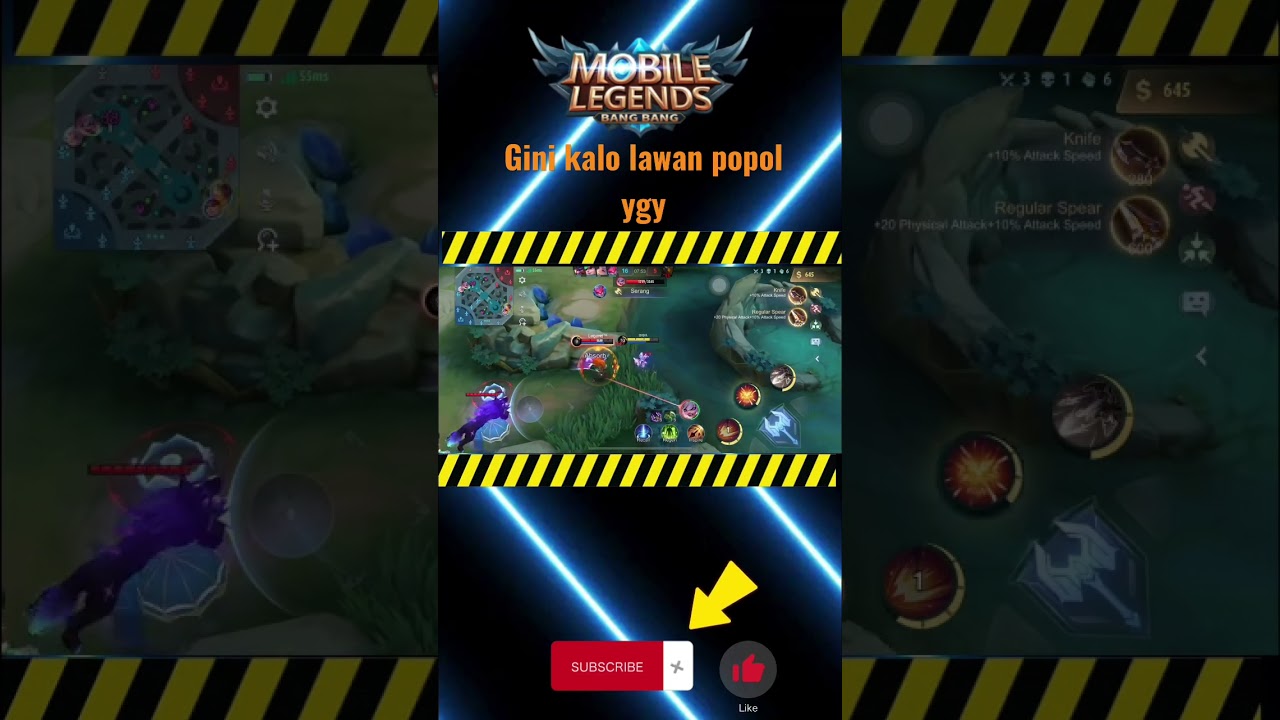 Tutorial wanwan lawan popol + maniac. 