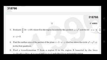 6th sem bsc maths calculus of multi variable 2023 year question paper calicut university