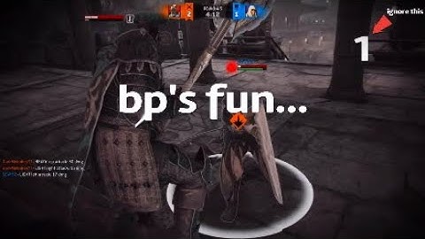 Black prior shove spam is fun...