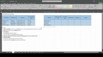 Bài 2: Các hàm xử lý chuỗi trong Excel