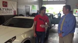 John and his Buy Happy Customer | Brooklyn Park, MN | Morrie's BP Subaru
