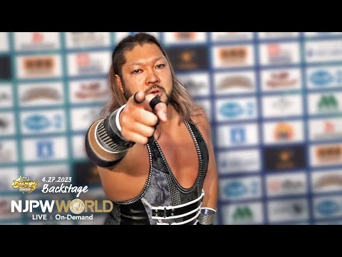 #njDONTAKU 2nd Match Backstage 4/27/23 (with Subtitles)｜Road to レスリングどんたく 2023 第2試合 Backstage