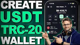 How to Create USDT TRC20 Wallet and How Send or Receive USDT in TRX Tron Network screenshot 3