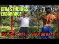 Calisthenics ENDURANCE Workout | 150 Pullups + 600 Squats under 30 minutes | Eric Rivera