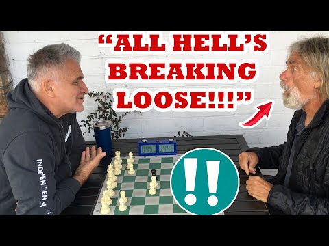 Serbian Hustler's Halasz Gambit Stuns Master! Nm Cliff Hanger Vs Kombucha Z