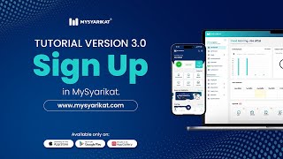 [Version 3.0] Tutorial Sign Up MySyarikat
