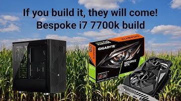 GTX1650 and used i7 7700k build with some eBay parts