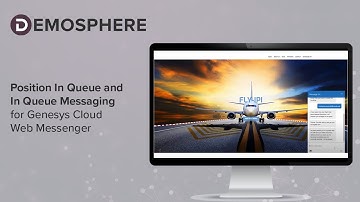 Position In Queue and In Queue Messaging for Genesys Cloud Web Messenger