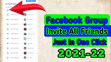 How To Invite All Friends in Facebook Group Just In One Click 2021 ||Invite all Friends in One Click