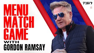 F1 Menu Match Game with Gordon Ramsay