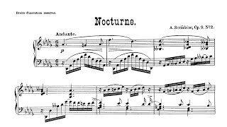 Scriabin: Nocturne for the Left Hand Op. 9 - Josef Lhévinne, 1906 - - Classics Record Lib. SWV 6633
