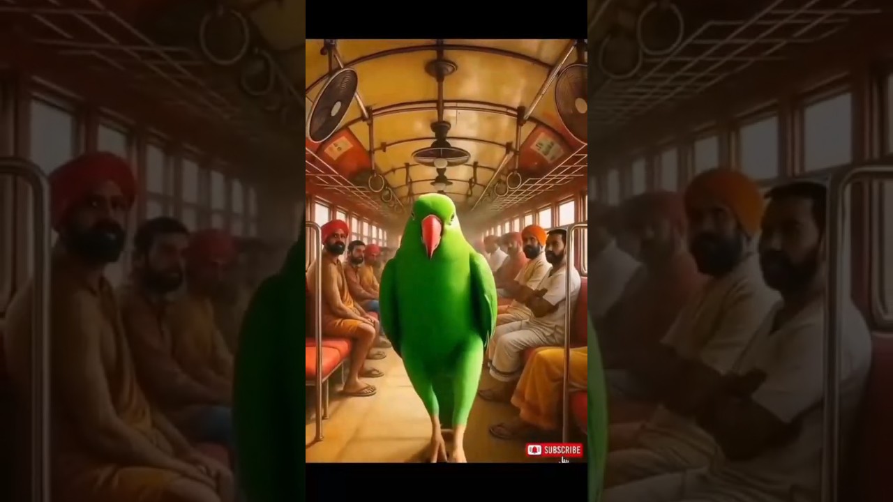 Parrots rescue the lives of people 