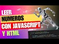 ¿Cómo leer un número con Javascript y HTML?