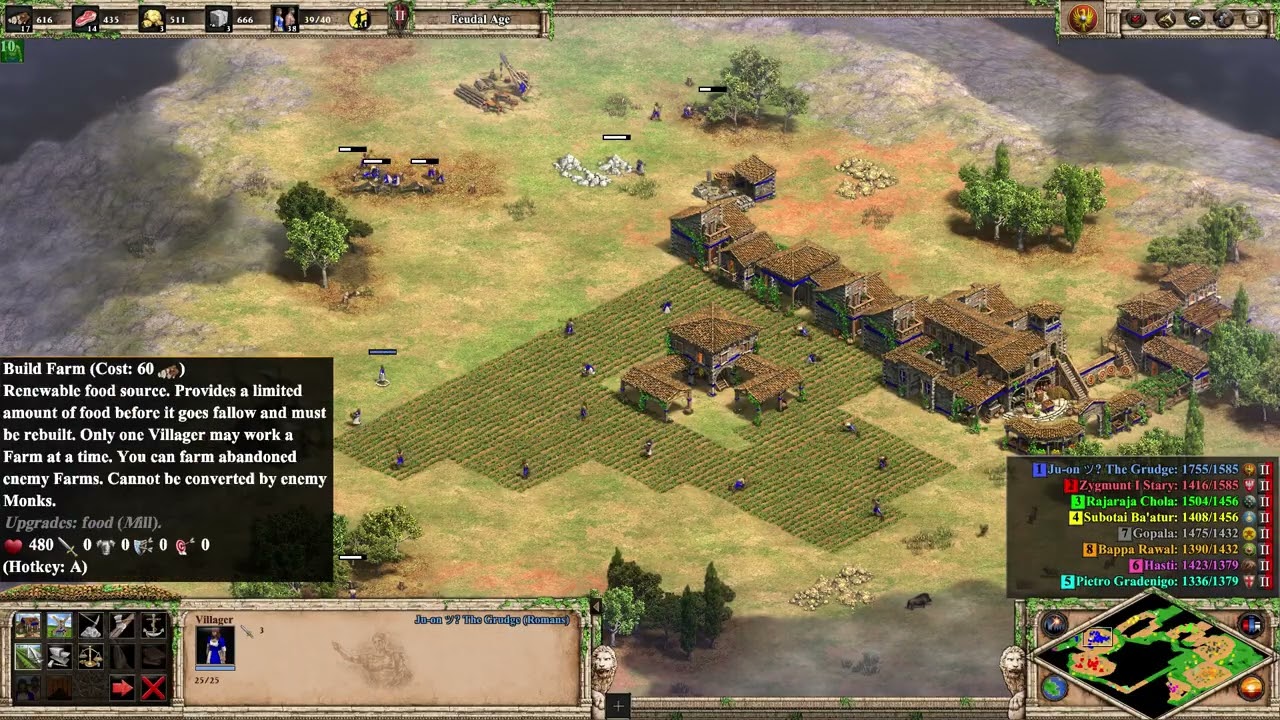 🏛️ Roman Civilization Gameplay | Age of Empires II: Definitive Edition