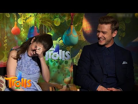 [P10] Anna Kendrick & Justin Timberlake | Trolls Interviews Compilation