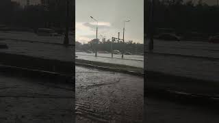 ливень затопило МКАД 12 07 2025. год