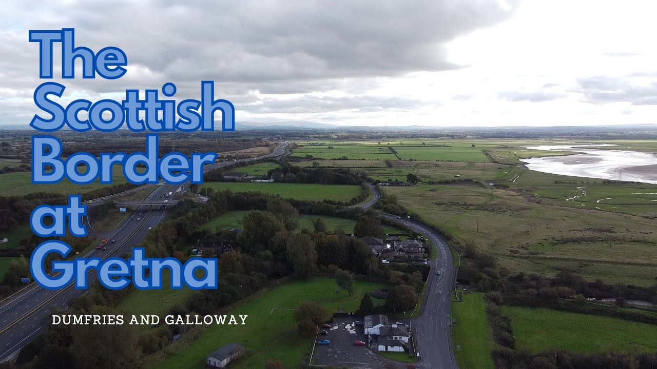 The Scottish Border at Gretna