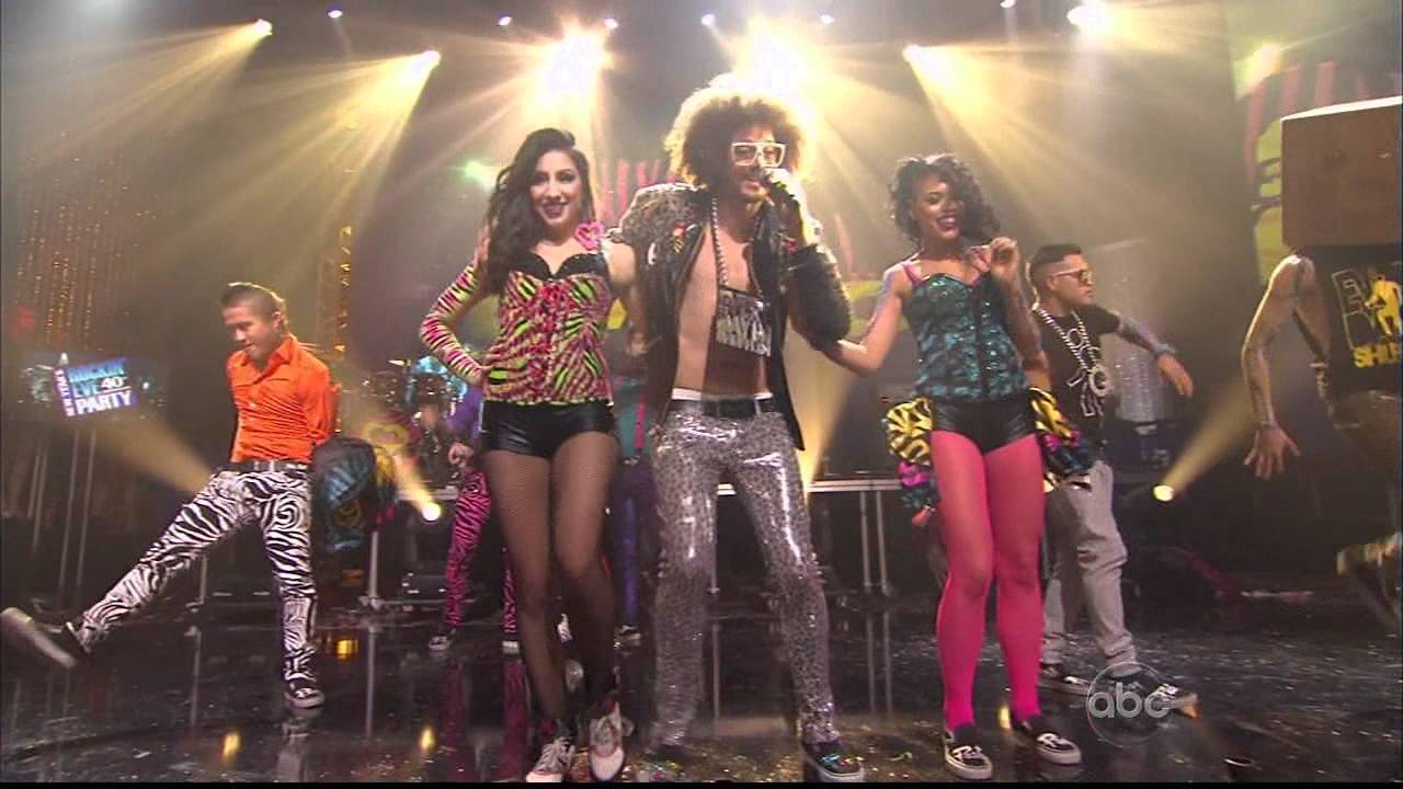 LMFAO - Sexy And I Know It [Dick Clark's New Year's Rockin' Eve] 2011