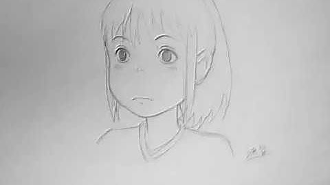 Animation Head Rotation-Chihiro (Spirited Away)