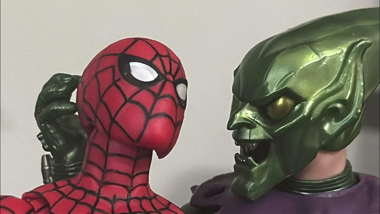 Spider-Man versus green goblin - YouTube