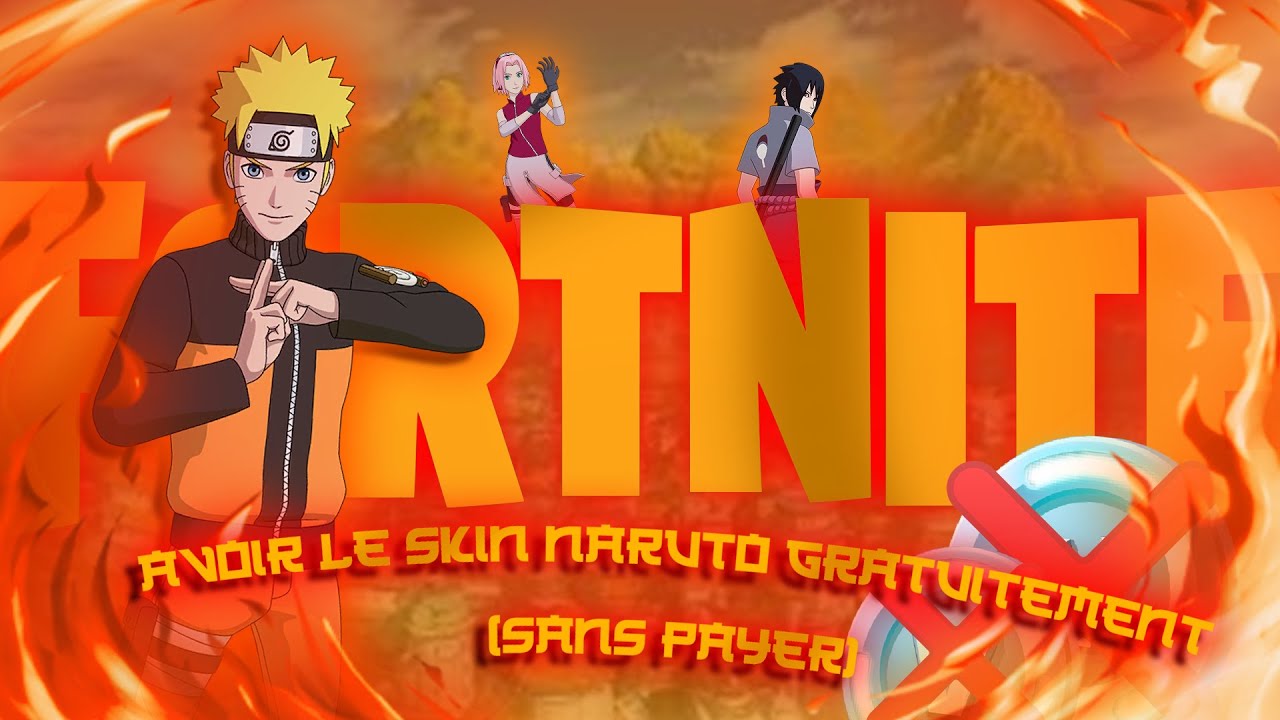 AVOIR LE SKIN DE NARUTO GRATUITEMENT SANS PAYER SUR FORTNITE !! - YouTube