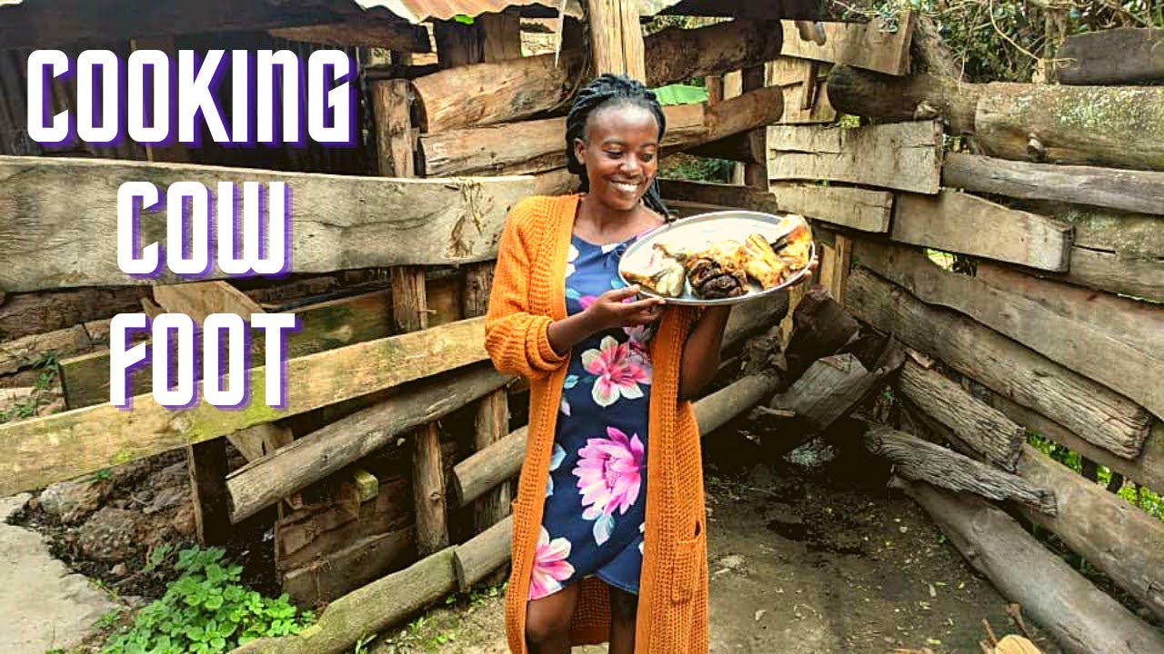 How to Cook Soft and Delicious Cow Foot in Uganda [Mulokoni] YouTube