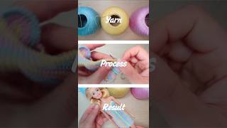 Make this dress with me! Check full tutorial 👆 #dollfashion #barbie #crochetfordolls