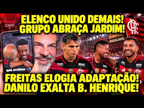 A climate of unity at Flamengo! Belo Horizonte praised by Jardim and Danilo! Freitas commended! T...