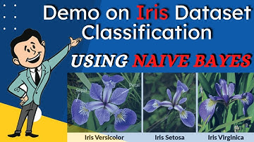 Demo on Iris Dataset Classification Using Naive Bayes Classifier | AI with AI |