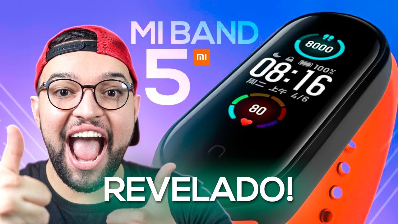 Mi BAND 5 REVELADO! VEJA AS NOVIDADES PRINCIPAIS! YouTube