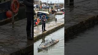 Tiny Titanic RC Ship in Real Canal 😱🚢 | Looks 100% Real!