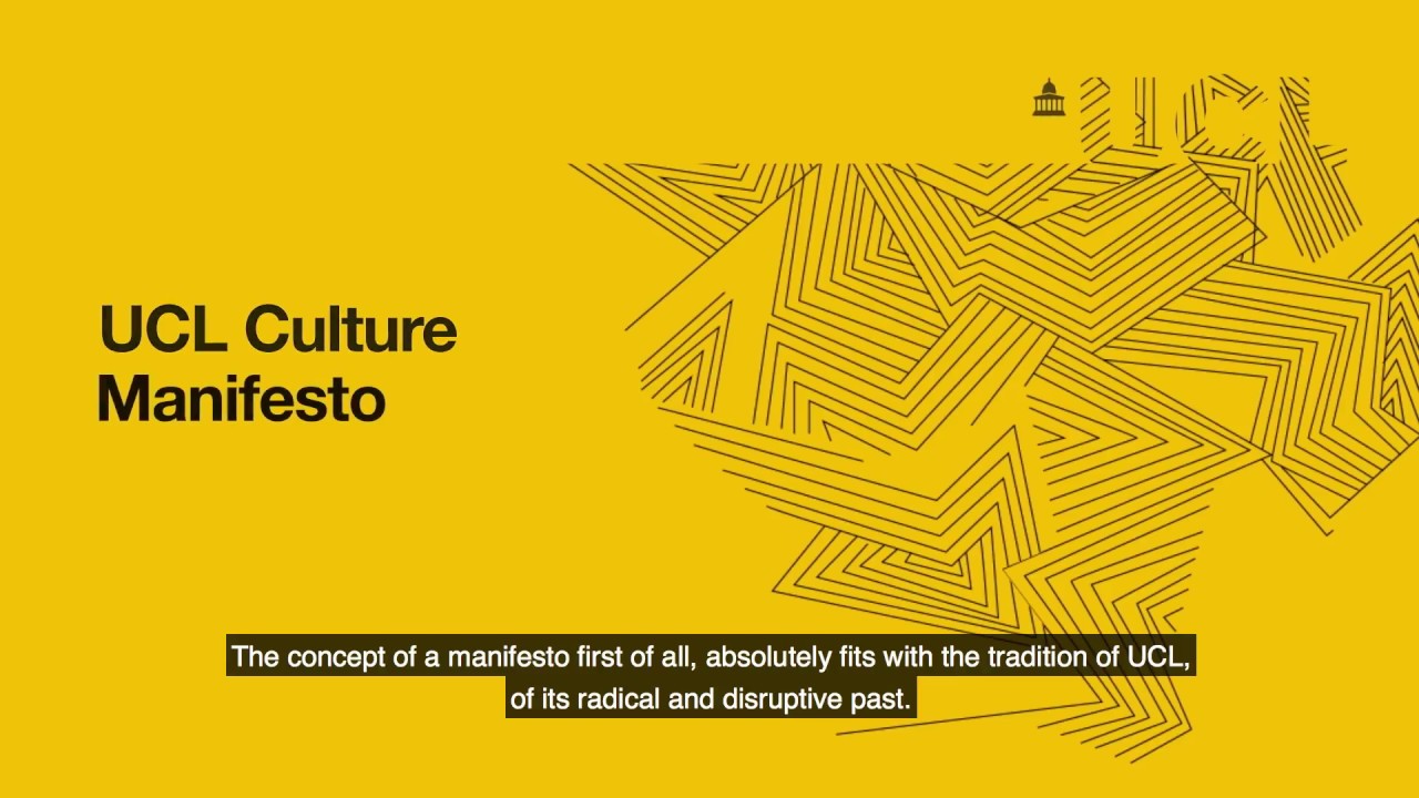 UCL Culture Manifesto