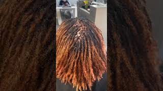 MICRO LOC INSPO 💞 #microlocs #naturalhair #stylist #locretwist #houstontx #haircare #locs