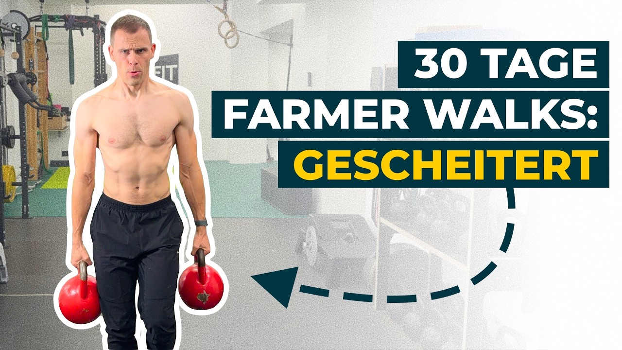Farmer Walks richtig ausführen und schwerwiegende Fehler vermeiden!