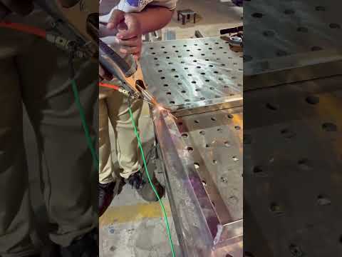 Laser Welding Machine for Stainless steel Pipe structure #weldingprocess #weldingtechniques #