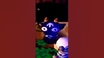 GameCube Animal Crossing is terrifying