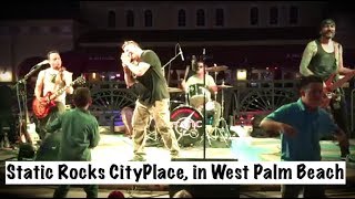 Static Rocks Cityplace, In West Palm Beach - 8.11.18