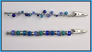 Bracelet Helper Alligator Clip with Metal Wire & Beads Tutorial