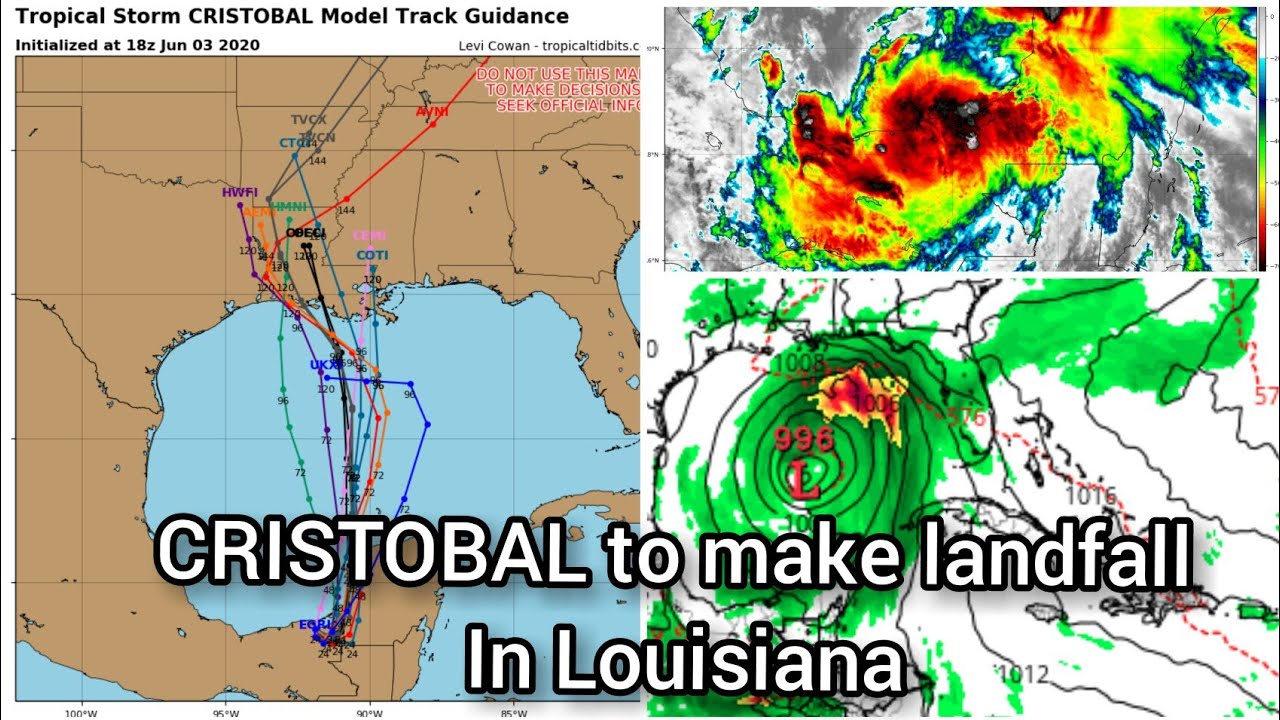 Dangerous tropical storm CRISTOBAL expected to make landfall in ...