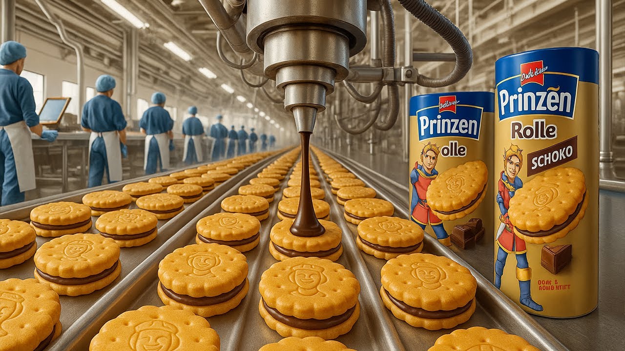 Wie wird Prinzenrolle industriell hergestellt?