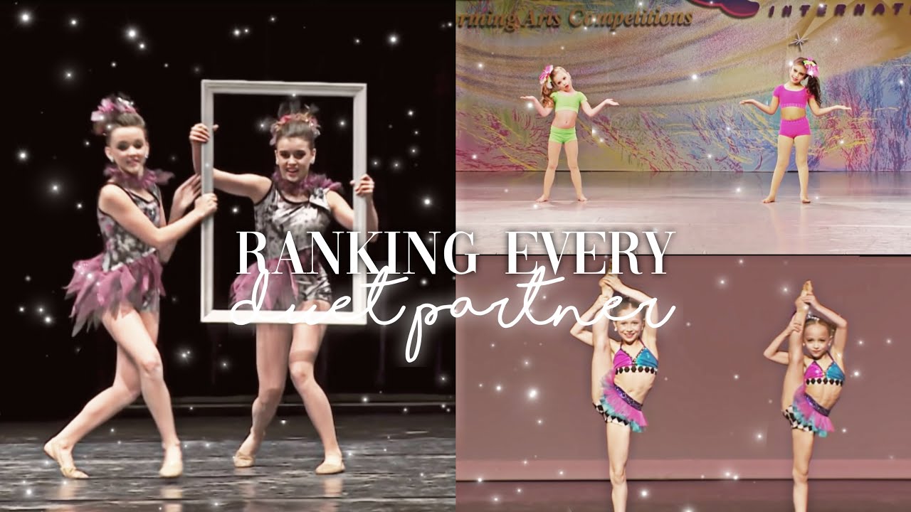 ranking every duet partner | Dance Moms