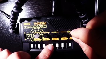 "SPACE TRANSMISSION" Korg monotron DELAY live performance