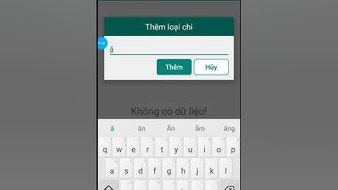 [DEMO] App Quản Lý Thu Chi - Money Manager - Android Studio