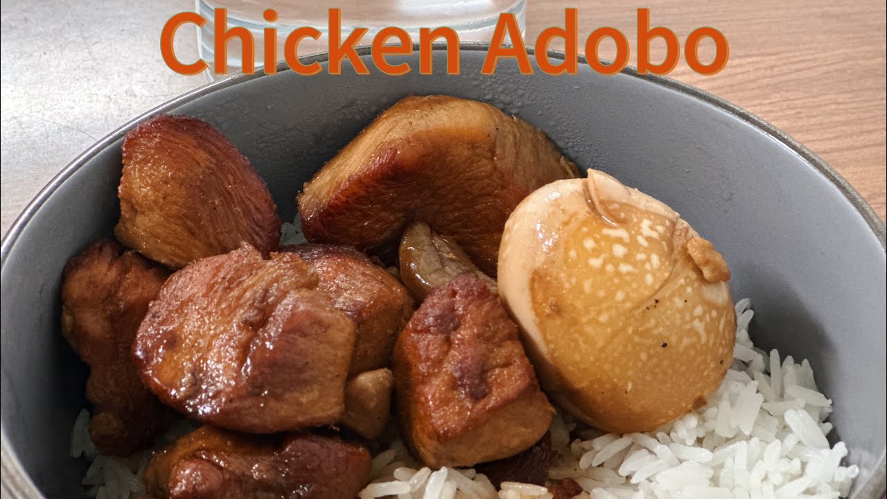Chicken Adobo (with a twist) YouTube