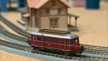 Marklin 88820 DB VT 88.9 Wismar Railbus Insider - Pig Snout - Test Run at z.scale.hobo 08.09.2025