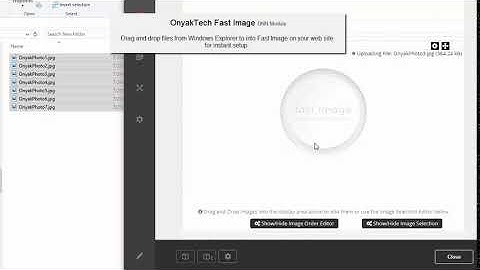 DNN Module: Fast Image Drag and Drop Image Slider