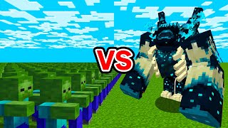 ミュータントウォーデンVSゾンビ1000体【マインクラフト】 screenshot 5