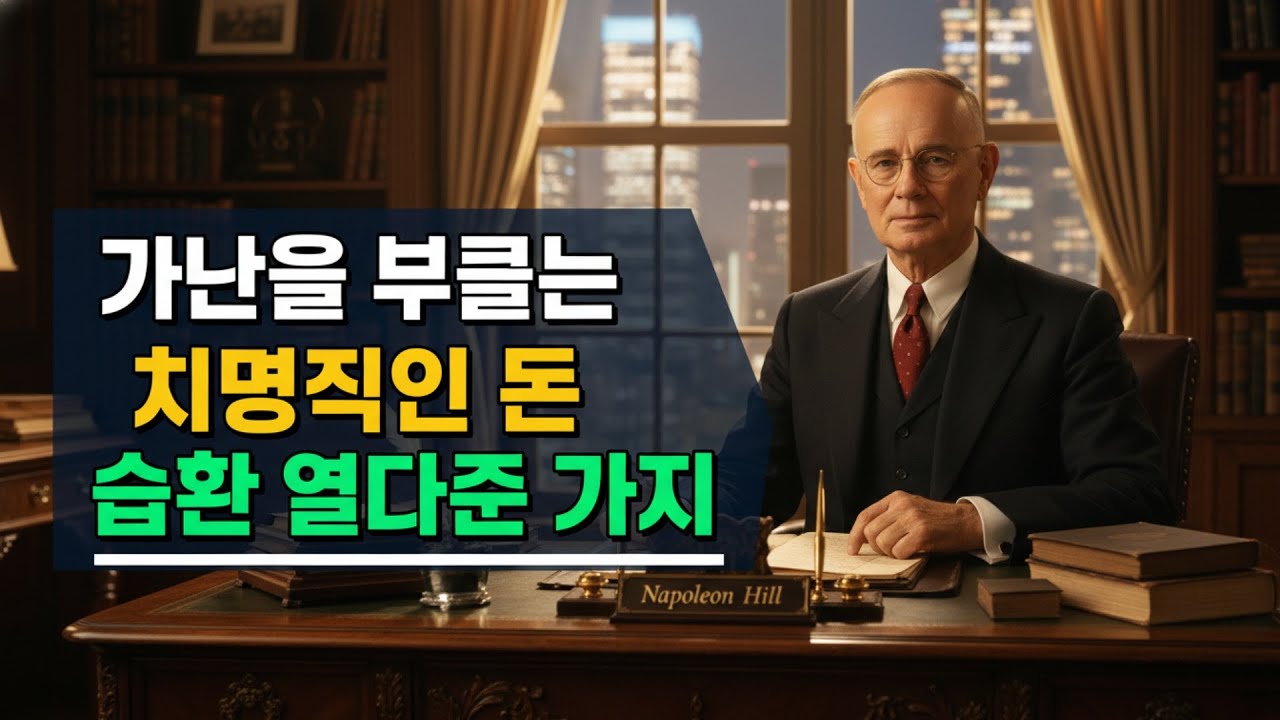 부자가 되기 위해 당장 버려야 할 가난한 습관과 부의 비밀 (나폴레온 힐)