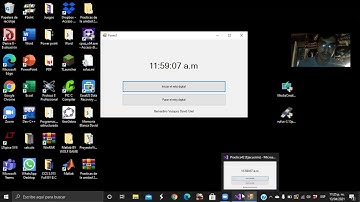 PRACTICA 42 RELOJ DIGITAL USANDO EL CONTROL TIMER DUBV